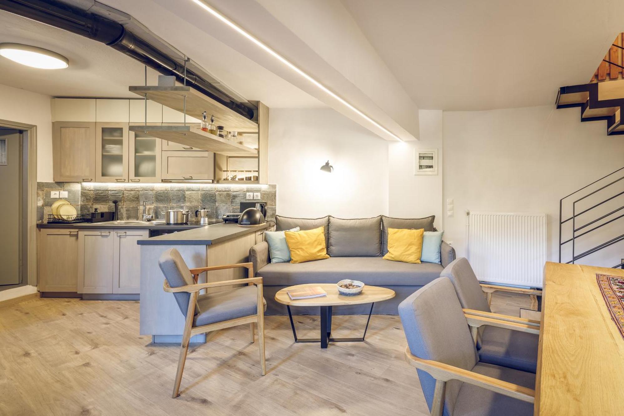 Gileri Eco & Design Residences Langadia Quarto foto